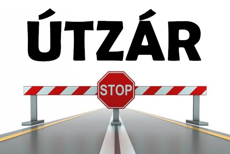 útzár tábla